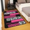 1pc Leopard Zebra Carpet, Leopard Pink White Black Special Carpet Suitable for Living Room, Bedroom, Computer Room, Dining Room, Under Table