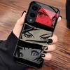 Ninjutsu Anime Exquisite Luxury High-end PhoneCase Glass PhoneCase for Samsung Galaxy S26 S25 S24 S23 S22 S21 FE Ultra Plus