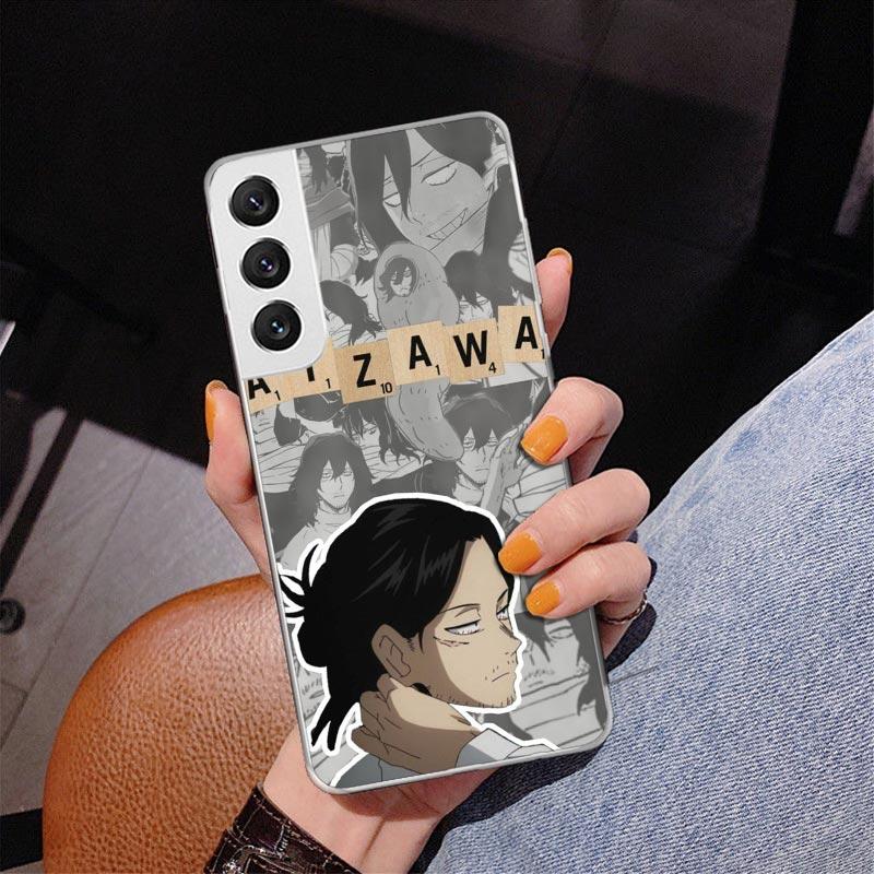 

My Hero Aizawa Shouta Phone Case For Samsung Galaxy S24 S25 Edge S26 Ultra S23 S22 S21 Plus S20 FE + Personalized Print Cover Ga Samsung S25