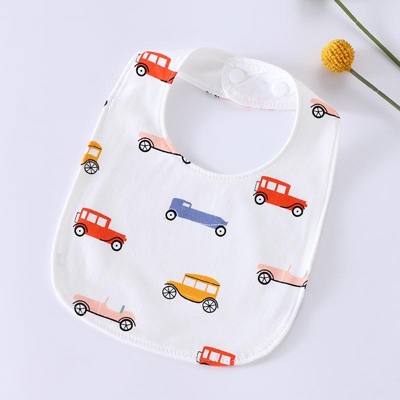 Waterproof A-Class Pure Cotton Baby Bib - Newborn & Toddler U-Shape Neck Gaiter