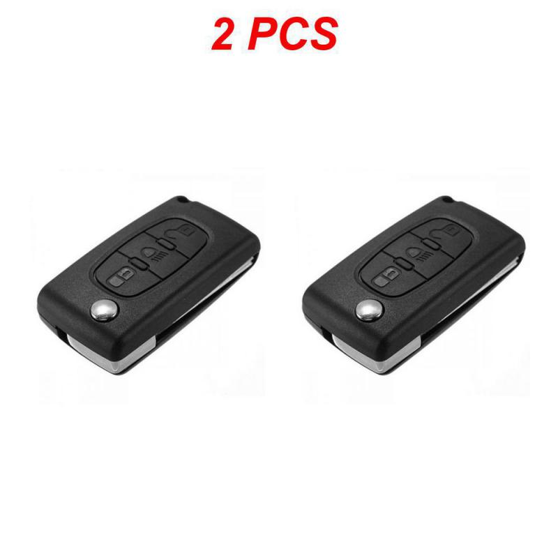 2~5PCS Buttons Car Flip Remote Key Case Cover Shell Fob For Citroen C2 C3 C4 C5 C6 C8 VA2 Blade CE0523 Key Repair Kit Car