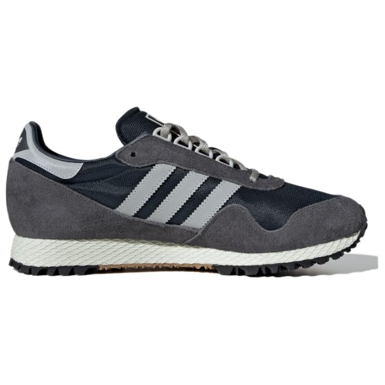 Adidas Originals New York Semišové Pohodlné Všestranné Protiskluzové Odolné proti opotřebení Prodyšné Nízké kecky Unisex Ležérní boty Šedé IG4552