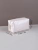 PU leather pencil case Waterproof large-capacity pencilcase Basic Pen Pouch Back-to-School Gifts for Friends Zipper pencil case