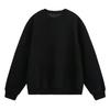 Men's Heavyweight Boxy Sweatshirt: Spring/Autumn Loose Casual Round Neck, Drop Shoulder, Long Sleeve T-Shirt