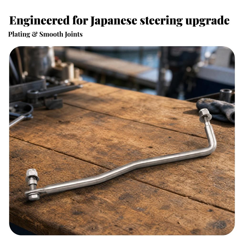 Metal Steering Linkage Rod for Outboard Motor Front Conversion Boat