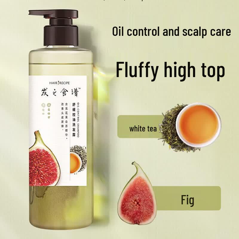 Hair Recipe Fig White Tea Soothing & Volumizing Shampoo 530g