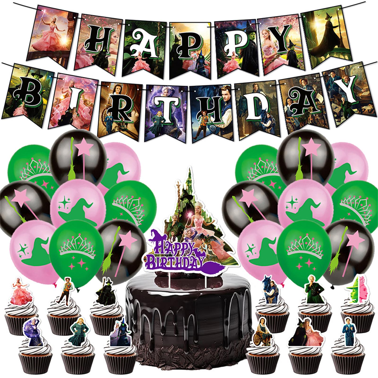 

Theme Party Decoration Children s Birthday Decoration Set One Size