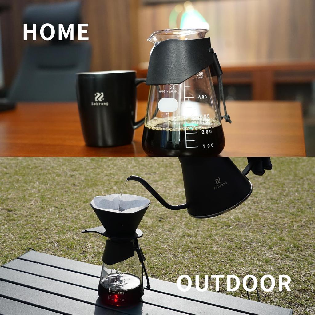 Zebrang Outdoor Camping Zebran Glass Server ZB-GS 500ml Heat-Resistant Glass