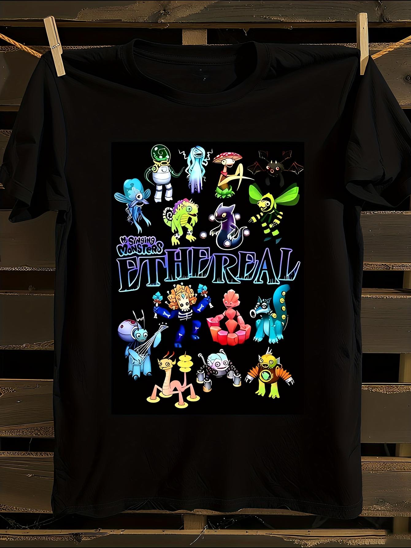 and WoMy Singing Monsters T-shirt S