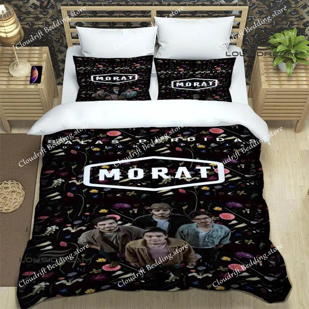 Morat Pop Band Printed Bedding Sets Exquisite Bed Supplies Set Duvet Cover Bed Comforter Set Bedding Set Luxury Birthday Gift