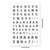 Custom PVC Plastic Clear Stamps for DIY Scrapbooking Photo Album Decorative Cards Making Letter 160x110x3mm
