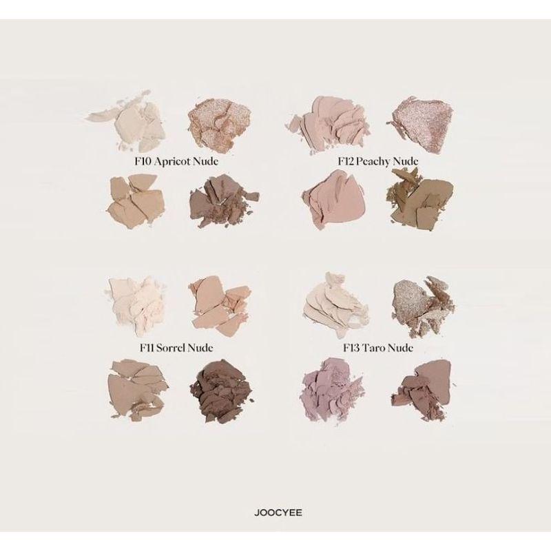 JOOCYEE - Four-color Eyeshadow Palette - Fog Peach
