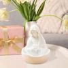 Virgin Mary Statue Rosary Holder Our Lady Rosary Bowl Resin Figurine Sculpture Home Office Bookshelf Desktop Decoration Ornament