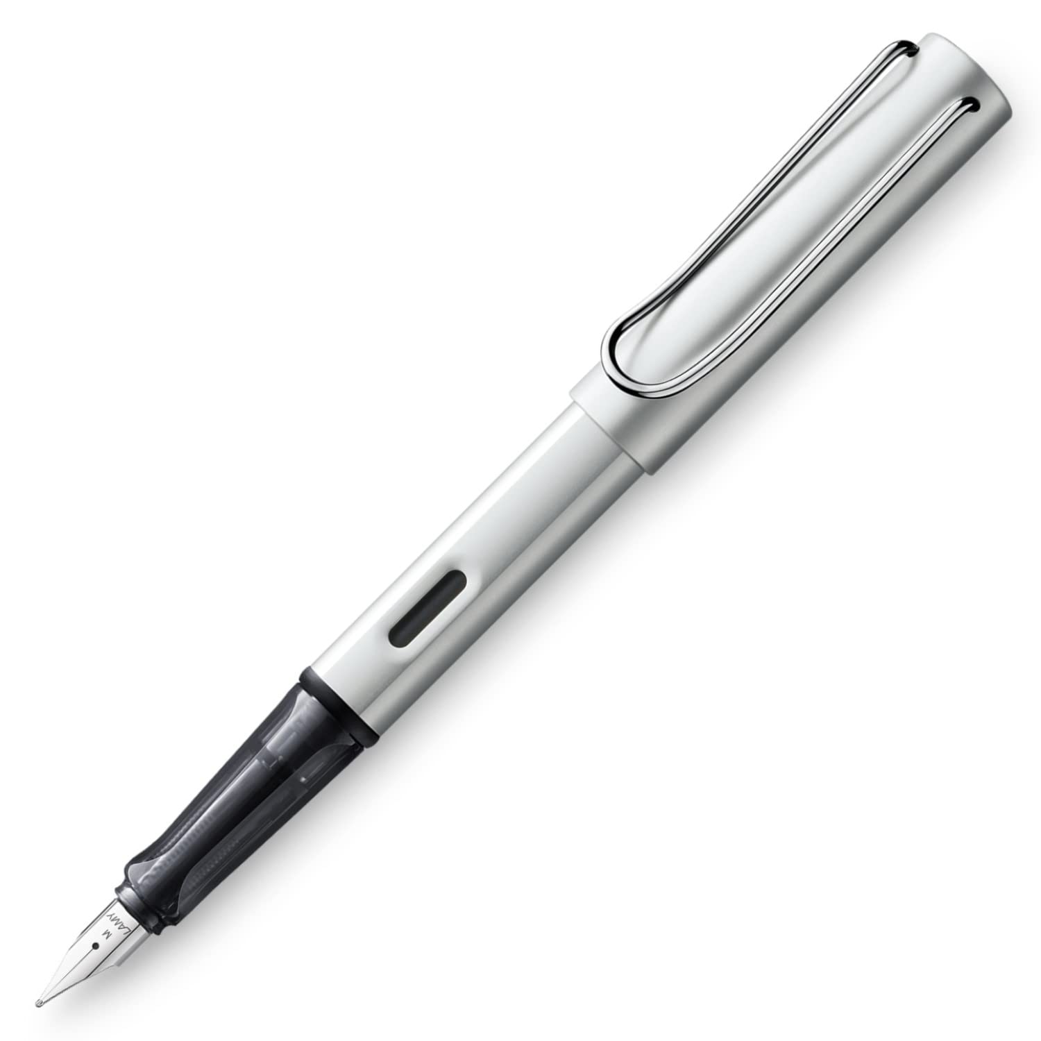 

LAMY Fountain Pen M Medium Nib Alster White Silver Limited Edition Official Import L25WS-M