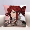 GGachiakuta Rudo Enjin Riori Zanka Doublesided print Pillow Case for Sofa Living Room Home office Decor Protective Cover