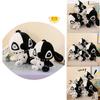 Adorable Dark Ghost Plush Pillow Toy Perfect For Children As A Trendy Gift