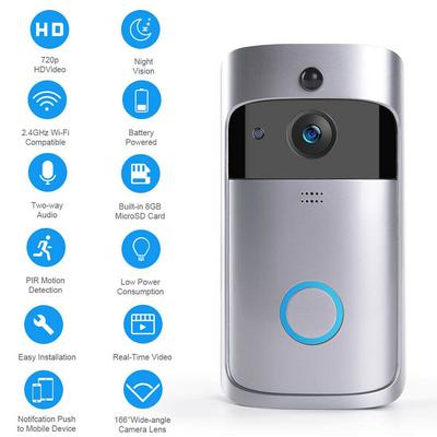HD Smart Home Wireless WIFI Doorbell Video Intercom