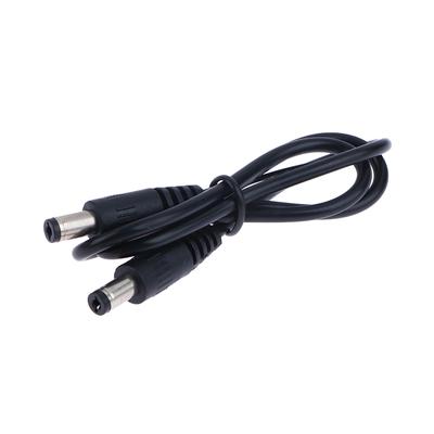 Fiche d'alimentation CC 5,5 x 2,1 mm mâle vers mâle câble connecteur adaptateur CCTV 12 V 0,5 m