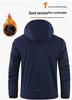 Men's Winter Plus-Size Cotton Jacket: Thick, Warm, Windproof, Waterproof, for Outdoor Activities
