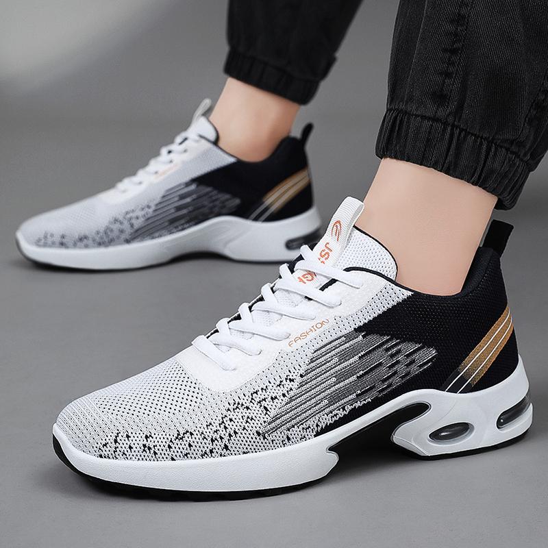 

Мужские летние дышащие повседневные спортивные туфли с мягкой подошвой для комфортного бега на открытом воздухе и альпинизма. Бесплатная доставка 46 чёрный