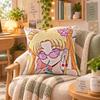 Anime Sailor Moon Magical Cushion Cover Personalized Soft Plush Pillow Living Room Home Sofa Bedroom Office Car Cushion
