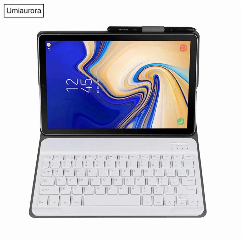 Tastaturhülle für Samsung Galaxy Tab A7 10.4 A 8.0 10.1 2019 SM-T295 S7 FE Plus 5G 12.4 T735 T975 Tablet Magnetische Tastaturabdeckung