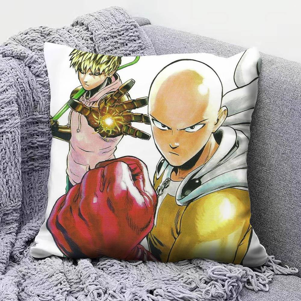 Anime T-Tatsumaki One Punch Man Pillow Covers, Home Sofa Cushion Covers And Aecorative Custom
