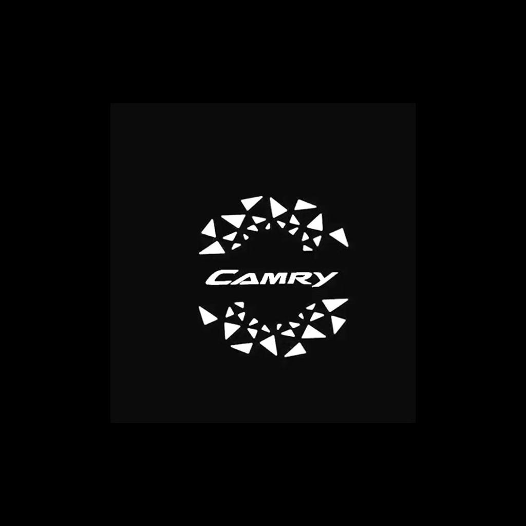 2Pcs For Toyota Camry 2006--2021 Door Welcome Light Plug Play Logo HD Projection Super Bright Personalized patterns