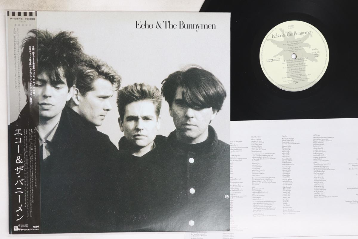 Виниловая пластинка ECHO  THE BUNNYMEN - Echo  The Bunnymen P13548 WEA 1987 Япония Obi Рок Б/у