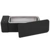 Jewelry Washing Machine Black 50kHz Ultrasonic Cleaner for Glasses MK186 600ml 15W
