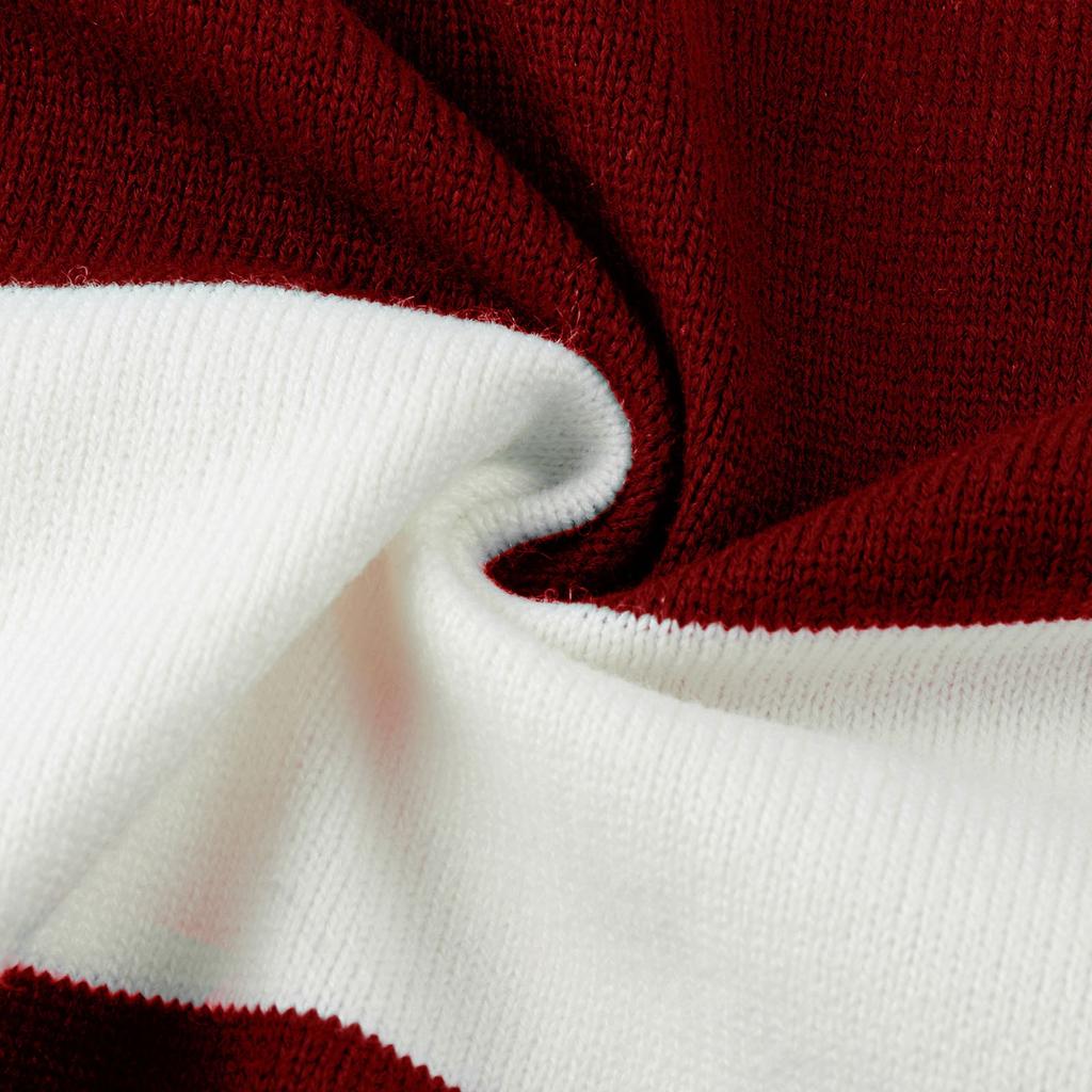 Damen Lässiger Offener Lang geschnittener Gestreifter Cardigan Pullover Leichte Strick Oberbekleidung für den Alltag