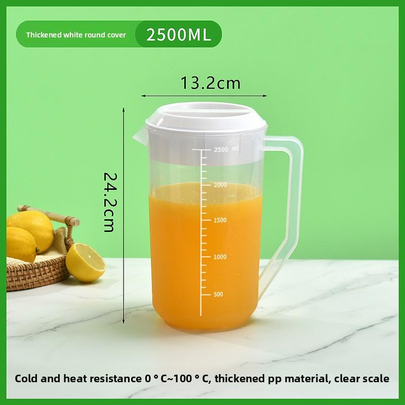 Plastic Cold Water Kettle, Large Capacity Household Usage Kettle, High-temperature Resistant Cold Water Kettle with Scale