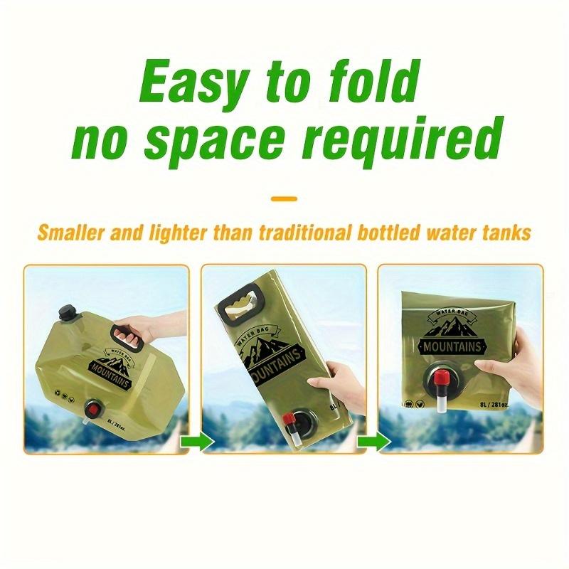 Outdoor Cycling Handheld Water Bag for Hiking Outdoor Water Storage Device with Reinforced Anti-Drop Compression Squeeze Feature