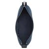Coach Pace 29 Top Zip Closure Metal Logo Signature Jacquard Trimmed Fine Calfskin Crossbody Shoulder Bag Large Women Bags Dark-Denim-Blue CT822-SVPM1