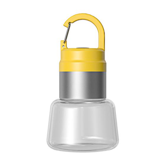 Outdoor Camping Lantern USB Rechargeable Waterproof Detachable Water Bottle Light Portable Hiking Backpacking LED Hanging Lamp