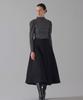 Owaiwai Flare Full Elastic Skirt_Black