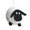Black Face Plush Sheep Easter Decorations With Hanging Gift For Events Seasonal