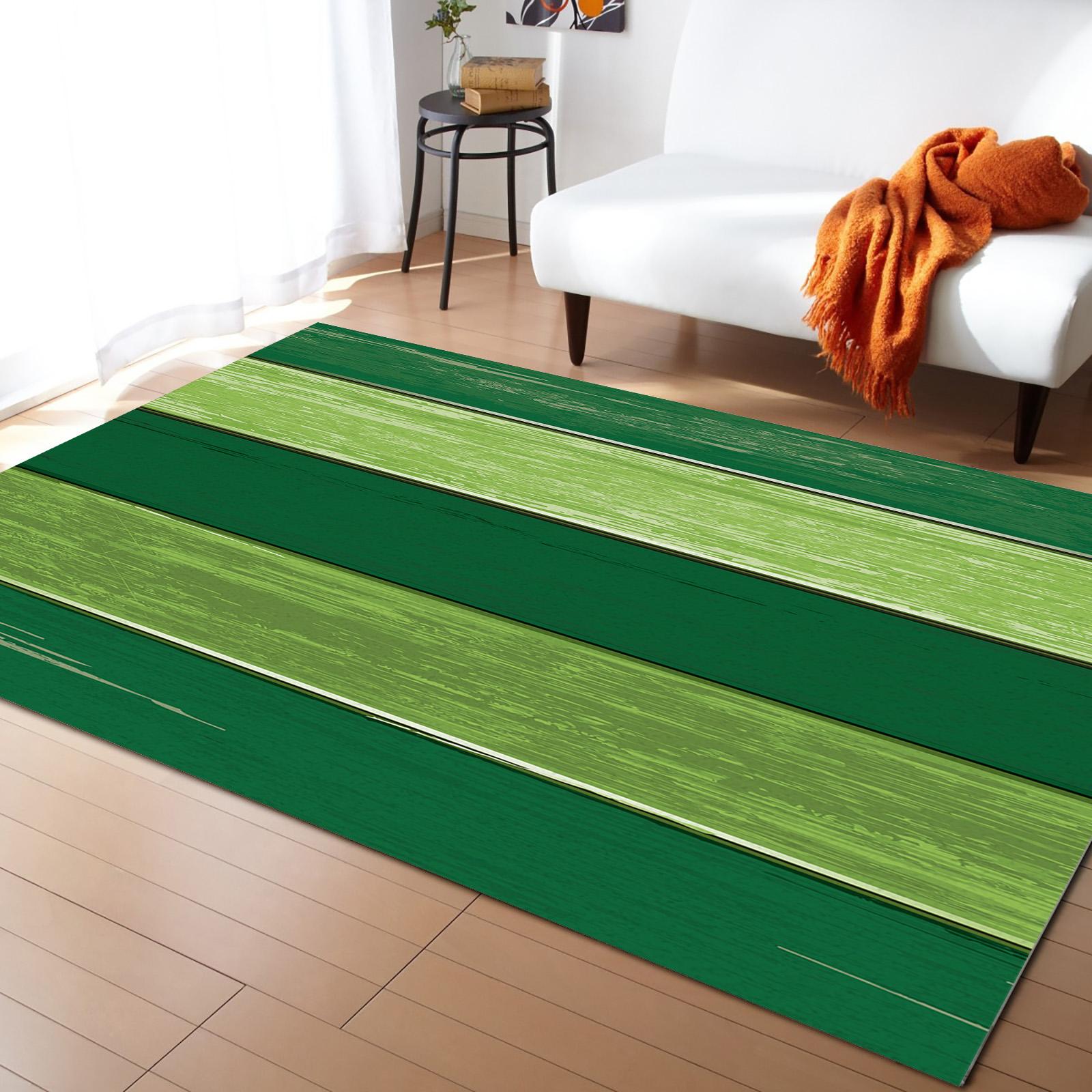 

Modern Grey Wood Grain Pattern Striped Anti-slip Carpets for Living Room Area Rugs Floor Mat Bedroom Home Play Decoration Carpet 40x60cm 16x24 inch