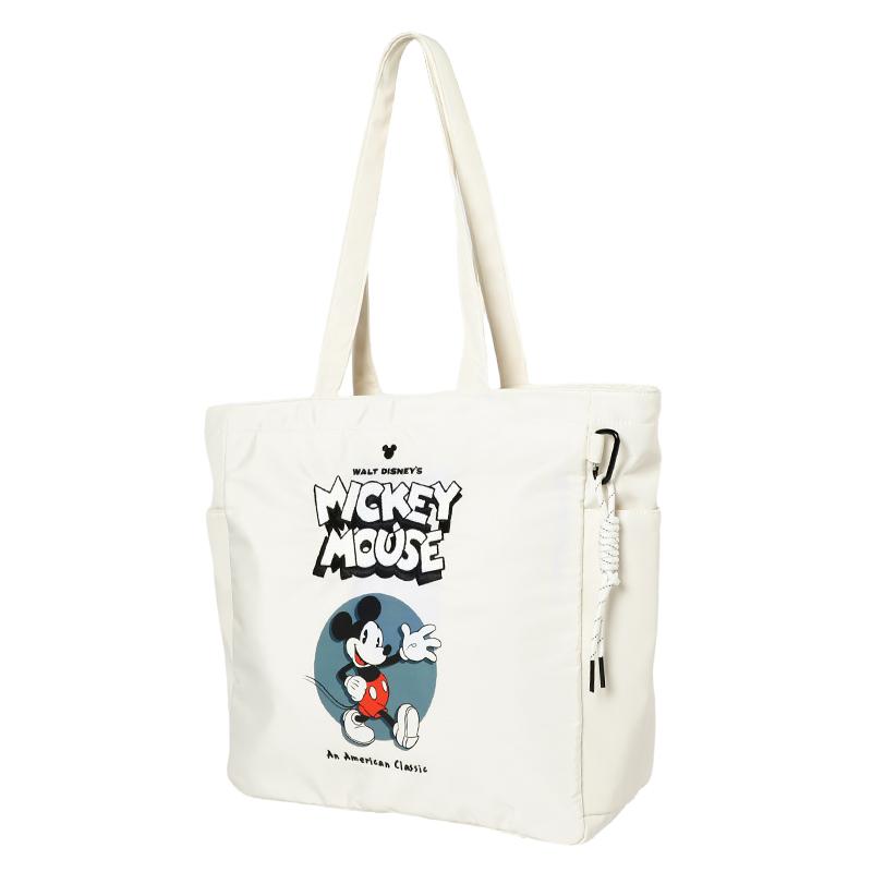 New Disney Mickey Series Nylon One Shoulder Handbag Regular Unisex Ecru DHH23616-A