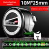 German Fluorescent Stainless Steel Measuring Tape - 5/3/10 Meter, Thickened Anti-Cut Design for Household Use