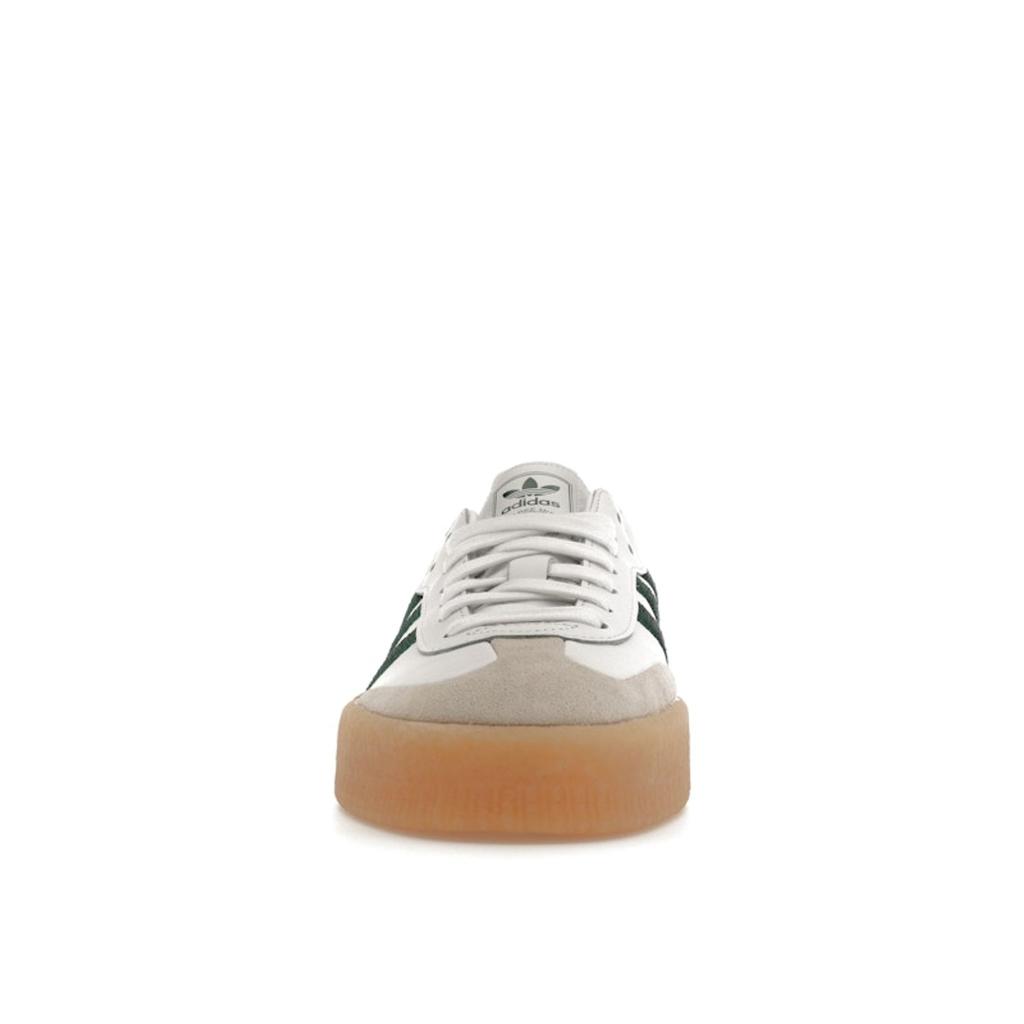 Adidas Sambae White Green Gum Women Sneakers Cloud-White Collegiate-Green ID0440