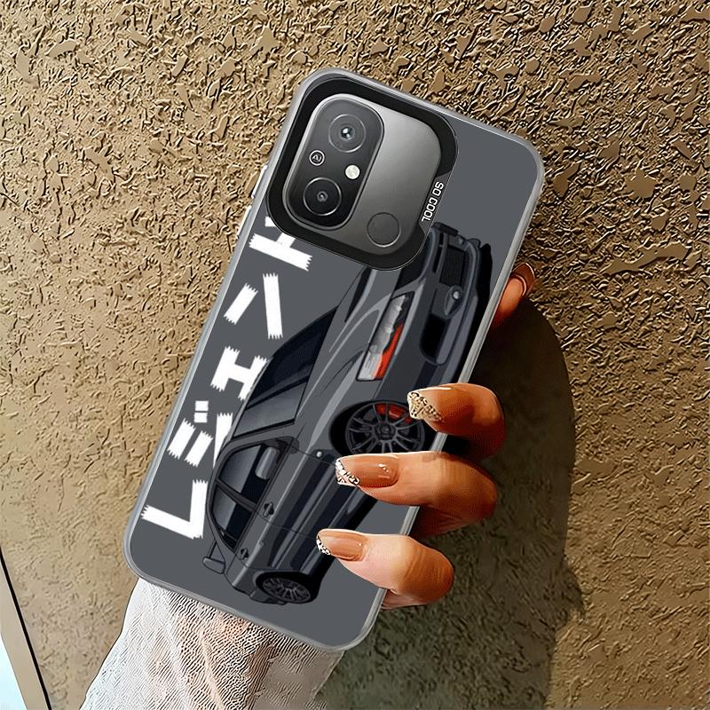 JDM Tokyo Drift Sports Car Shockproof Phone Case for Xiaomi Poco X7 X6 X5 X3 Pro F7 Ultra M8 Redmi 15C 15 14C 13C 12C 10C 13 12