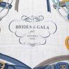 Makelloser HERMES Schal Bride de Gala Appliqué Piqué Kaschmir Damen Gebraucht