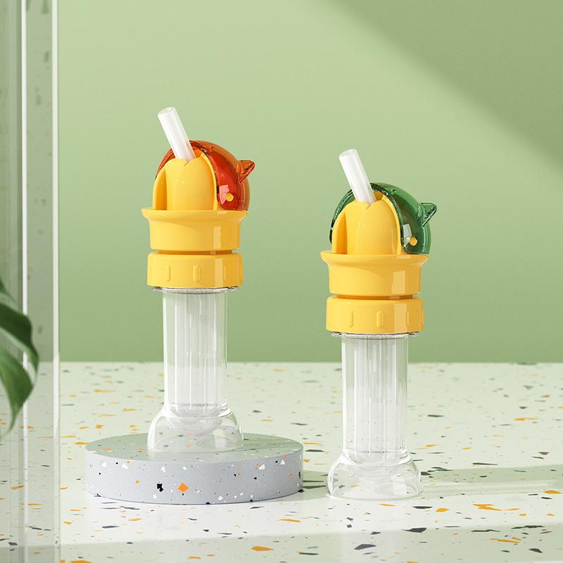 5pcs Spill Proof Water Bottle Straw Caps Portable