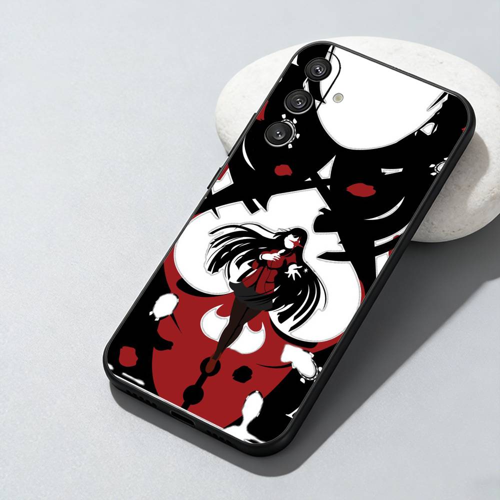 K-Kakegurui Phone Case For Samsung Galaxy A73,A72,A71,A70,A52,A51 Others Soft Black Cover