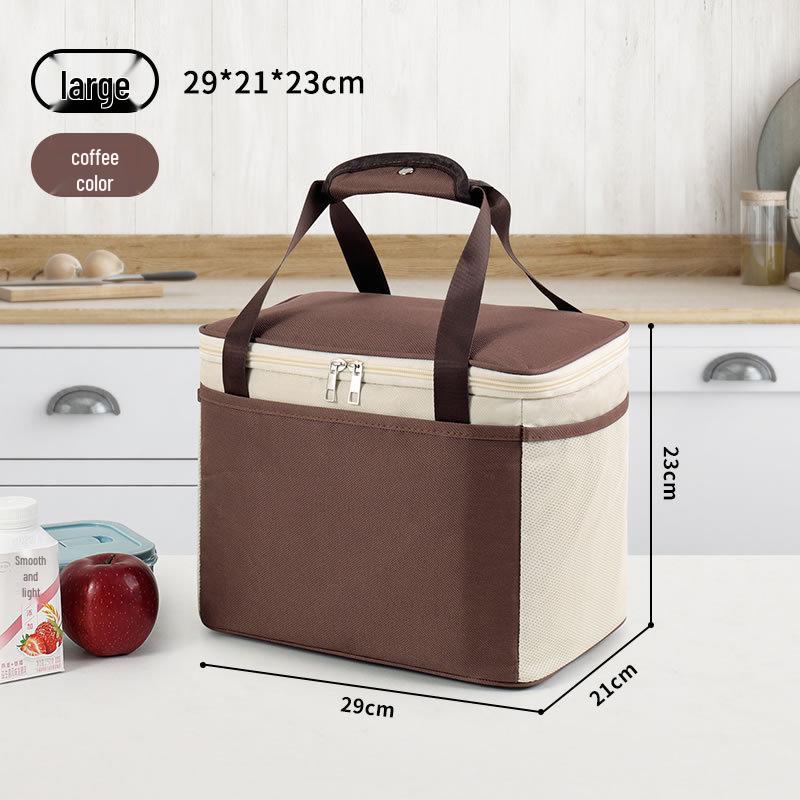 Borsa Pranzo Impermeabile e Resistente all'Olio per Lavoratori d'Ufficio e Studenti - Portapranzo Bento e Pranzo