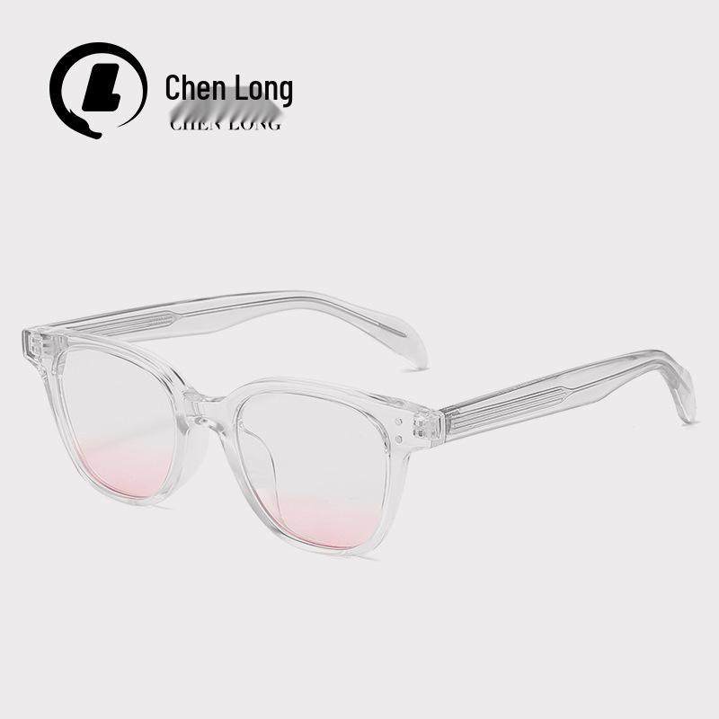 

Женские очки в корейском стиле с защитой от синего света, модная текстурированная оправа 8606 румяна, рецептурные очки