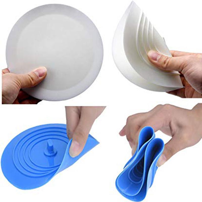 Silikon Flexibler Großer Abflussstopfen 15cm Durchmesser Wiederverwendbarer Universeller Spülbeckenstopfen für Küche Badezimmer Badewanne Abflussabdeckung