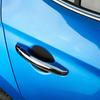 4x Carbon Fiber Car Door Handle Protector Film Anti-Scratch Stickers Accessories