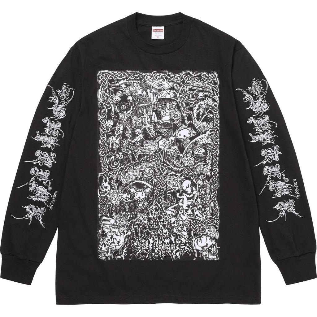 Supreme Wombat L/S Tee Black